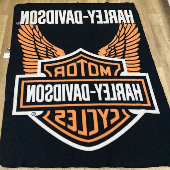 2013 Harley-Davidson Fleece Blanket , Authentic licensed product - Picture 8 of 8